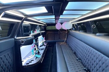 Knoxville Limousine Interior