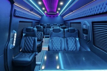 Knoxville Sprinter Bus Interior
