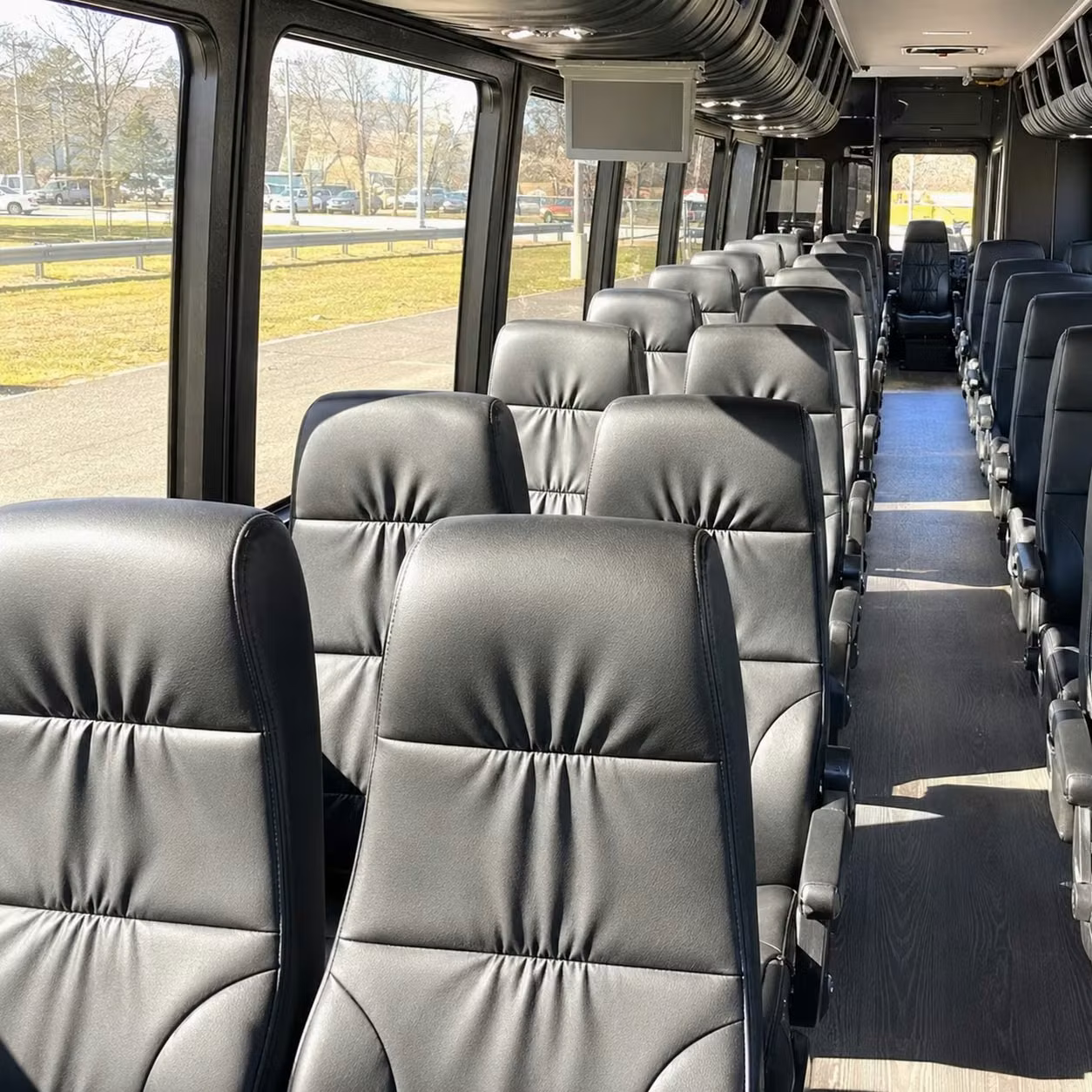 35 passenger minibus interior