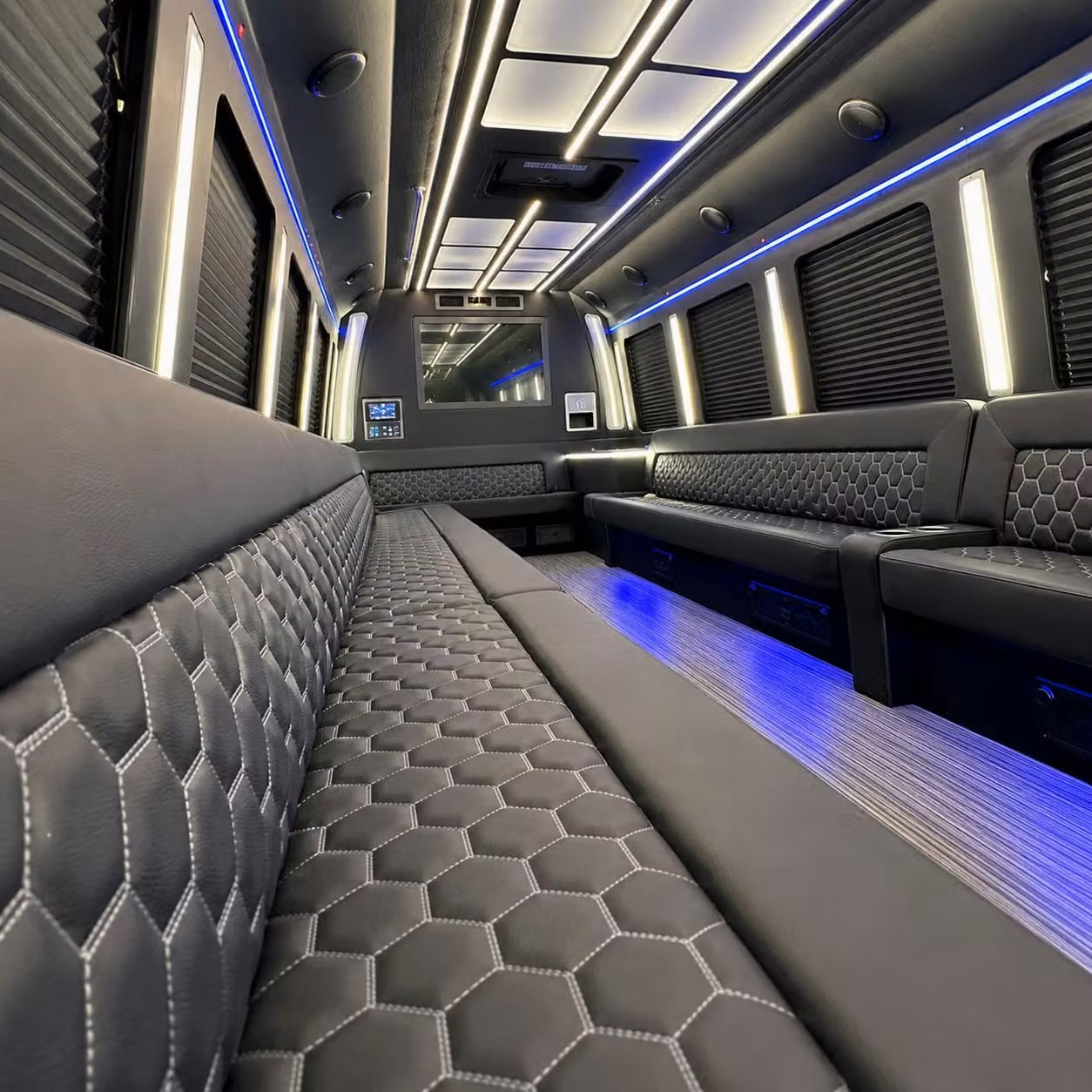 party bus interior