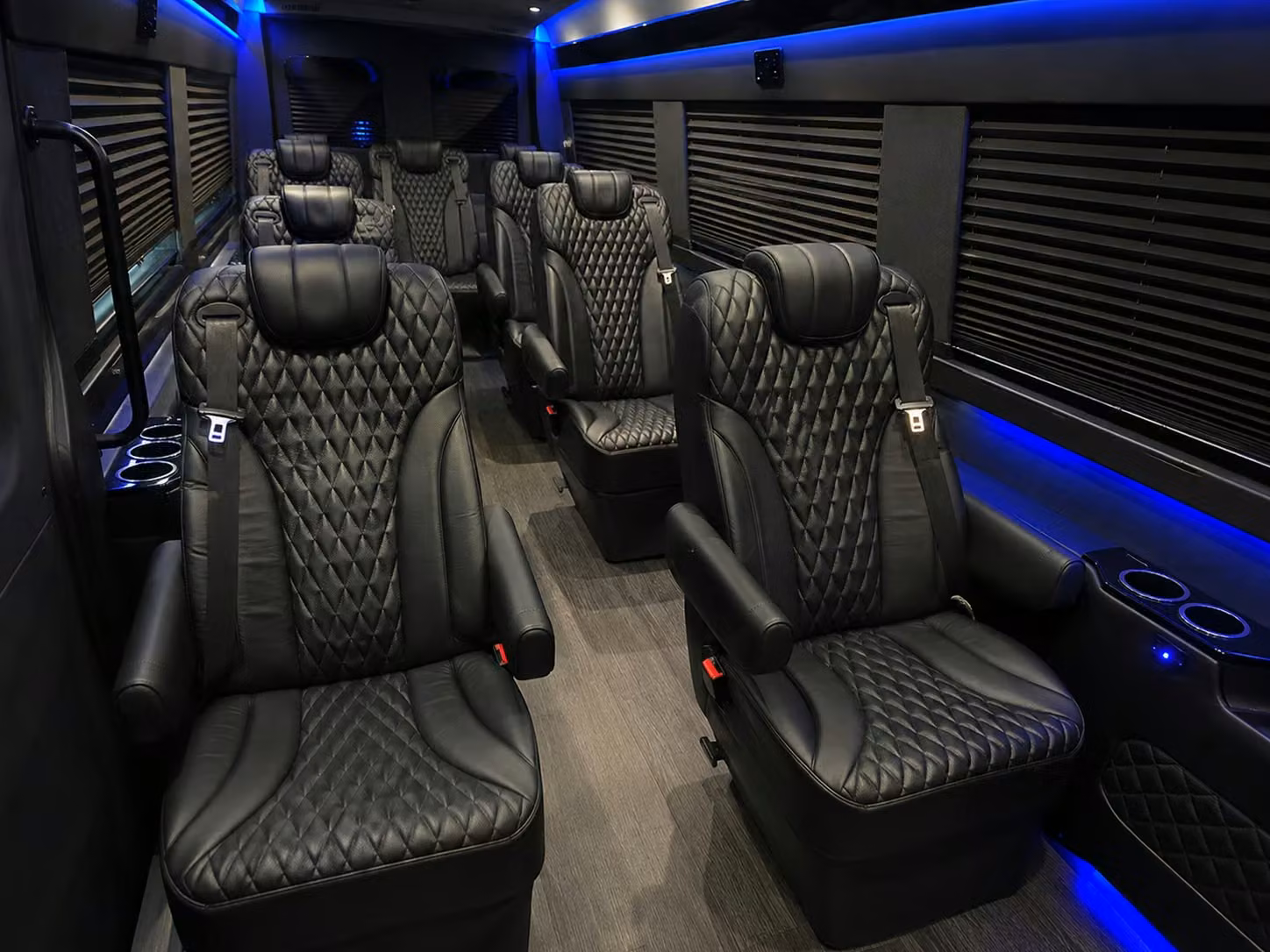 sprinter van with driver inside